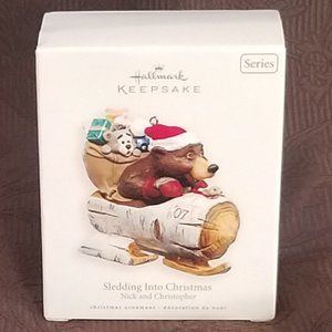 NIB HALLMARK KEEPSAKE NICK & CHRISTOPHER ORNAMENT